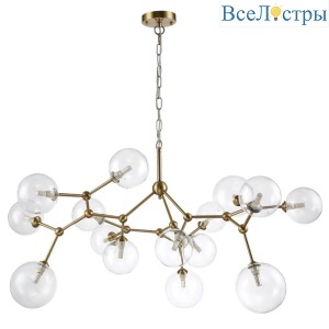 Подвесная люстра Crystal Lux Maximo MAXIMO SP15 BRONZE