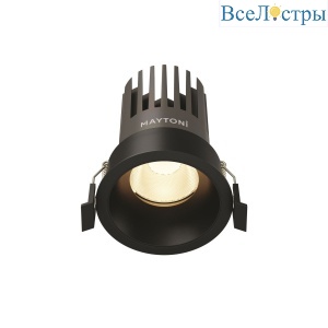 Встраиваемый светильник Maytoni Technical Dip DL117-15W-3K-B