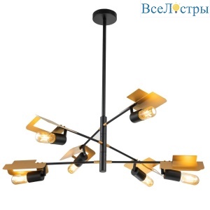 Подвесная люстра Indigo Severo 10004/6R Black V000174