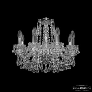 Подвесная люстра Bohemia Ivele Crystal 1409/8/160 Ni