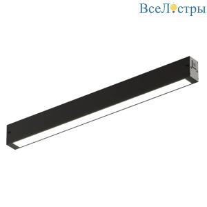 Трековый однофазный светильник Denkirs Smart Linear DK8004-CONN-BK