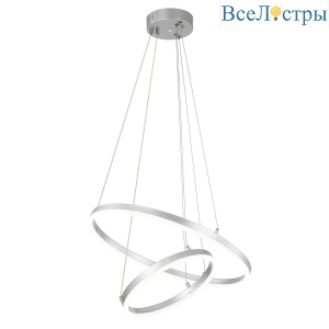 Подвесной светодиодный светильник Escada Void 10254/2LED Silver APP