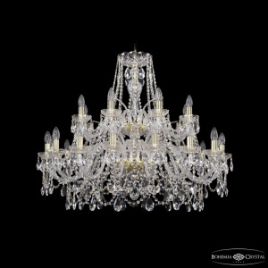 Подвесная люстра Bohemia Ivele Crystal 1411/16+8/360/2d G