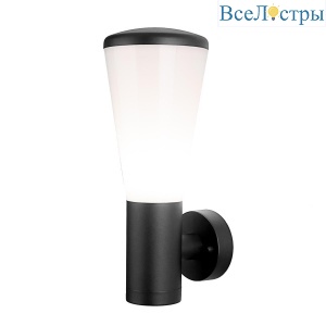 Уличный настенный светильник Elektrostandard 1416 Techno черный 4690389068461