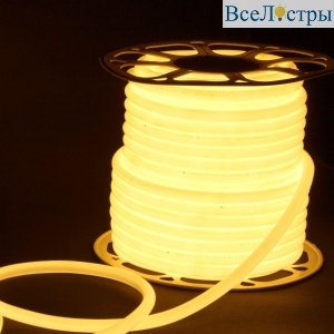 Гибкий неон Elektrostandard 9,6W/m 144LED/m 2835SMD теплый белый 50M a052998