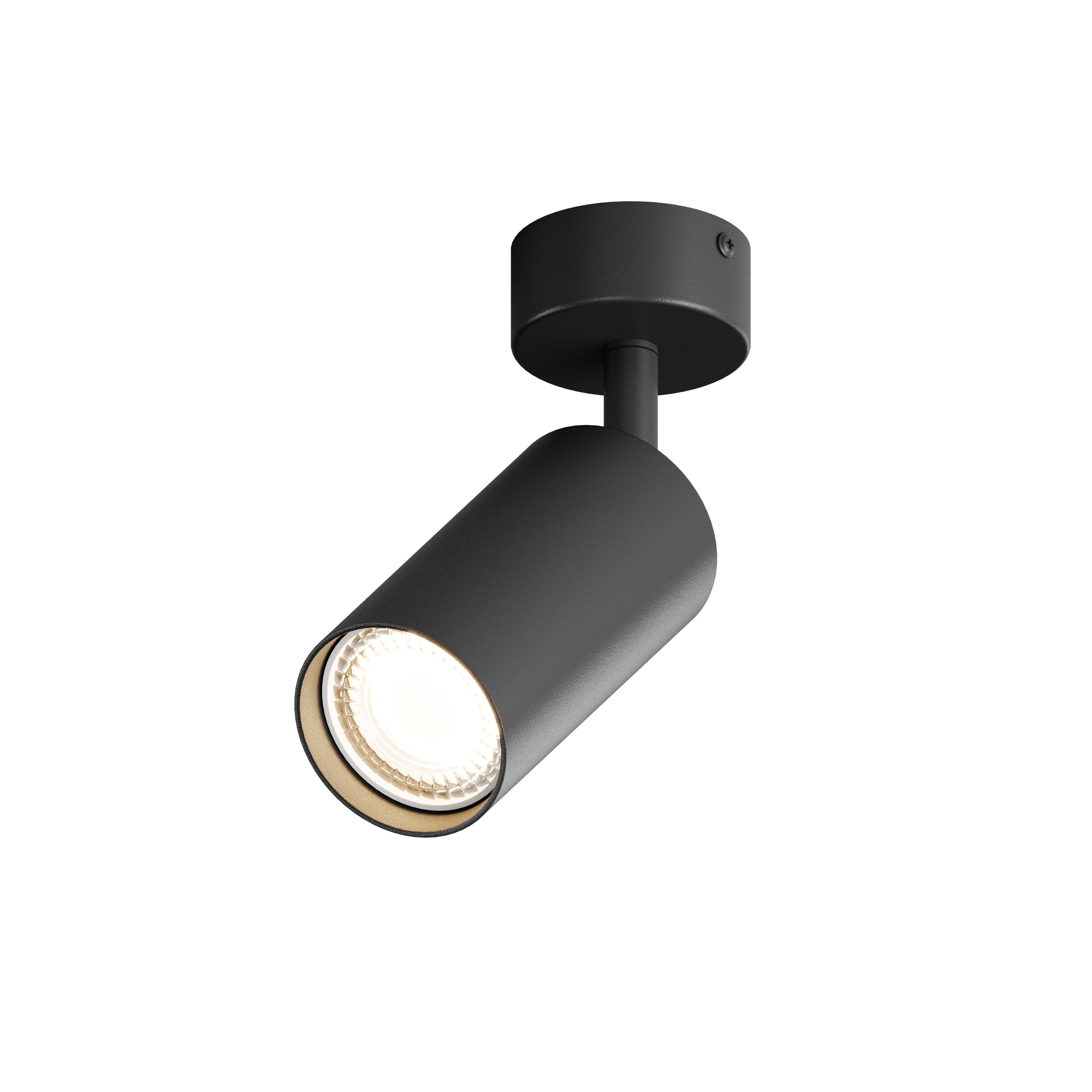 точечный светильник hesby focus hsbl_0089 ip20, 35вт, gu10, чёрный