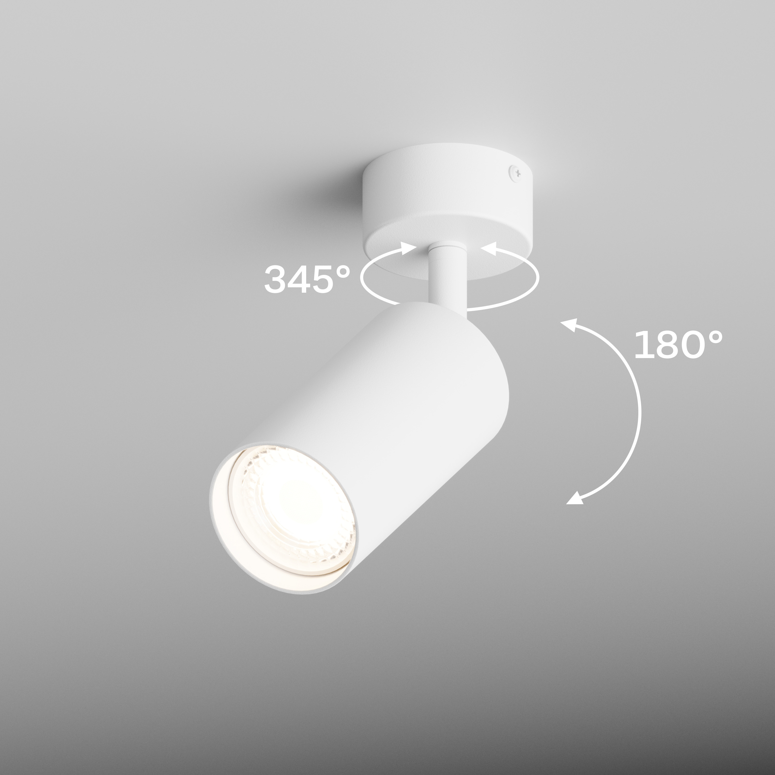 точечный светильник hesby focus hsbl_0090 ip20, 35вт, gu10, белый