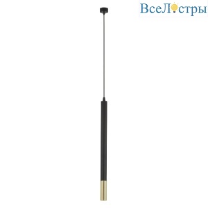 Подвесной светильник Lumina Deco Tuba LDP 1100-500 BK+GD
