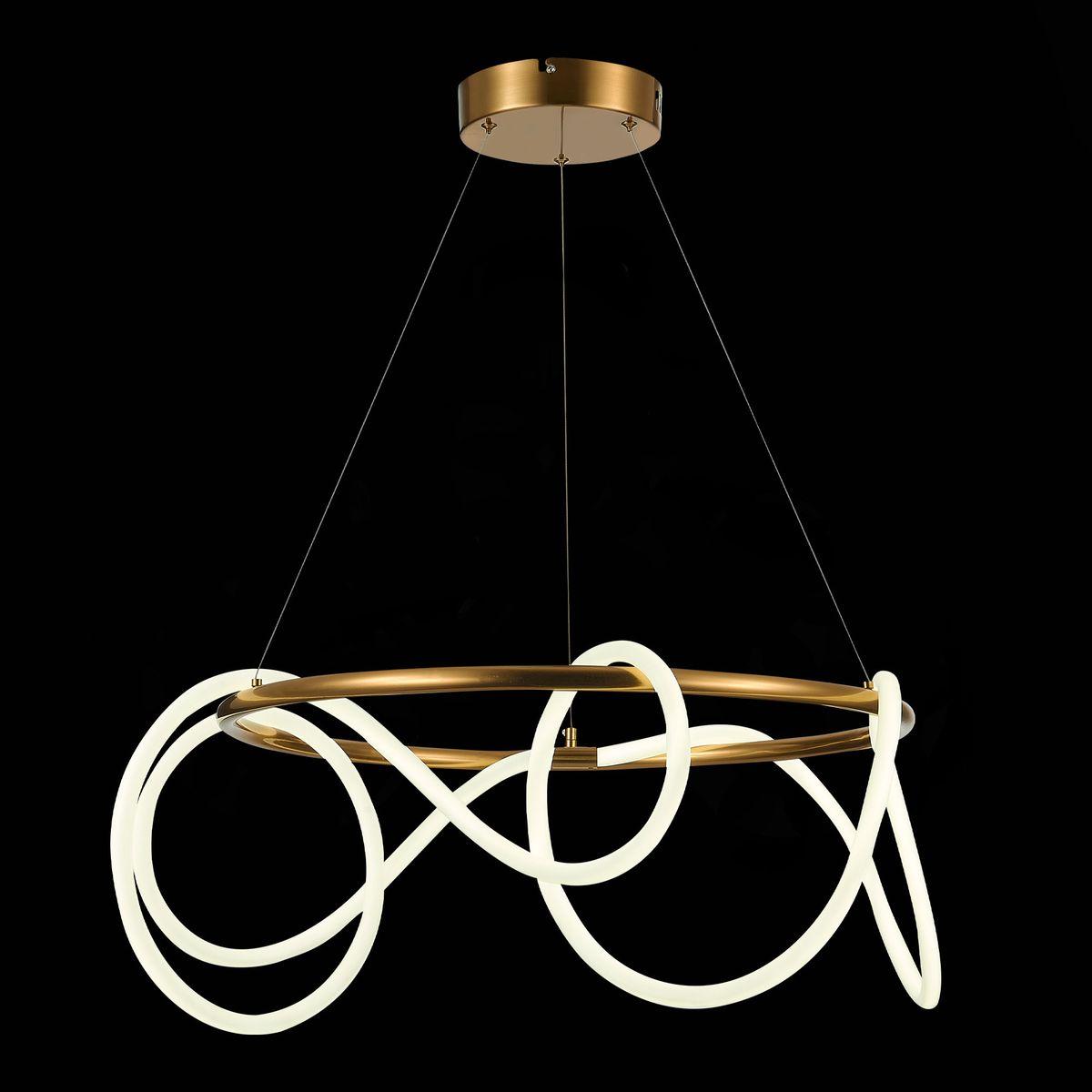 подвесной светодиодный светильник st luce sagrato sl6102.303.55