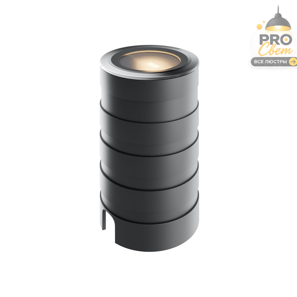 уличный встраиваемый светильник maytoni vent o517dl-l8s3k