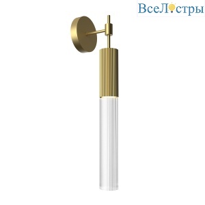 Настенный светильник Delight Collection Flume MB2045-1A ant.brass