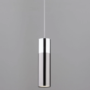 Подвесной светильник Eurosvet Double Topper 50135/1 LED хром/черный жемчуг