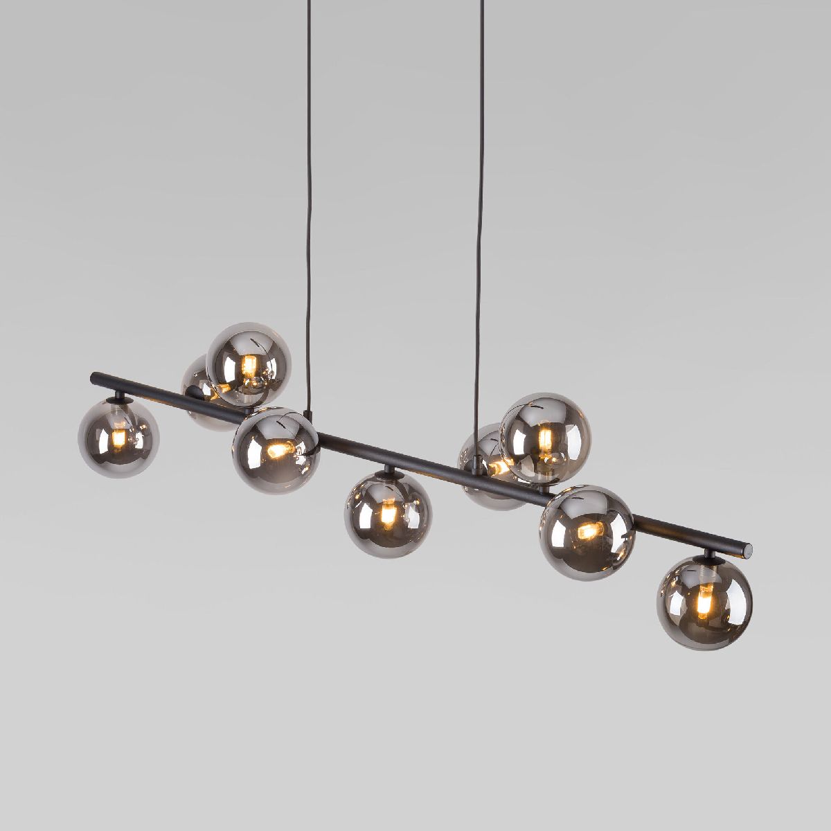 подвесная люстра tk lighting 5667 estera black a065201