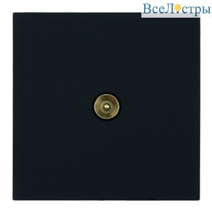 Розетка телевизионная 1-местная (механизм) Stekker 75 Ом 5-862МГц Мия RST00-3108-05 50449