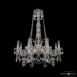 Подвесная люстра Bohemia Ivele Crystal 1411/8/240/h-83 G