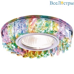 Встраиваемый светодиодный светильник Ambrella Light Led S255 CH/M