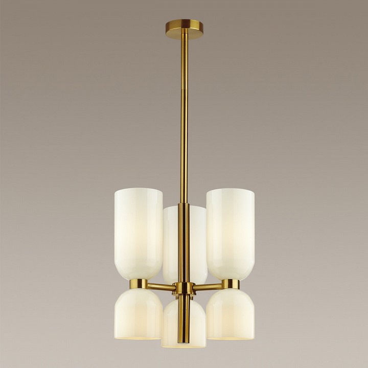 люстра на штанге odeon light orinoco 4798/6