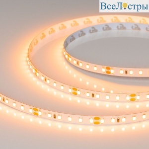 Светодиодная лента Arlight UL-A120-8mm 24V Warm1900 (9.6 W/m, IP20, 5m) 056725