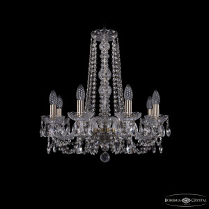 Подвесная люстра Bohemia Ivele Crystal 1402/8/195/h-58 Pa