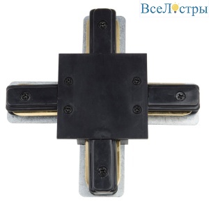 Коннектор Х-образный Volpe UBX-Q123 R41 Black 1 Polybag UL-00007452