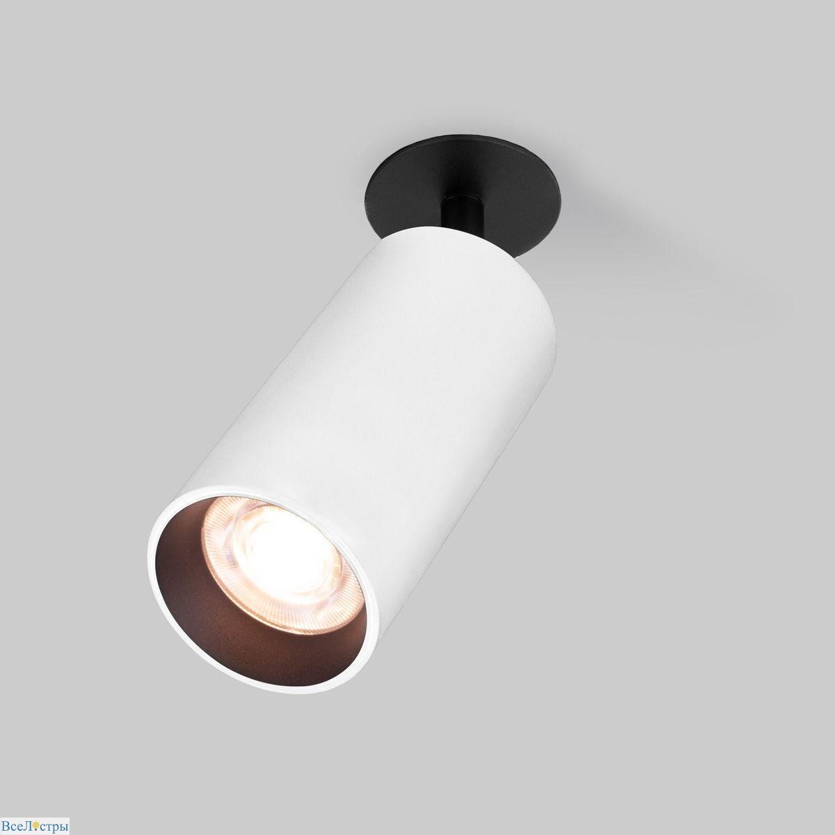 встраиваемый светодиодный спот elektrostandard diffe 25066/led a058273