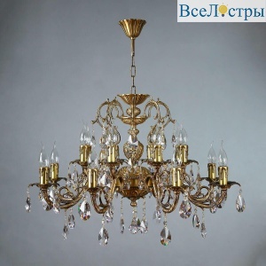 Подвесная люстра Ambiente Alicante 8888/8+8 AB Tear drop