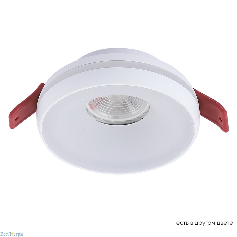 встраиваемый светильник crystal lux clt 063c1 wh