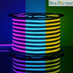 Гибкий неон Elektrostandard 12W/m 144LED/m 5050SMD разноцветный 50M a045405