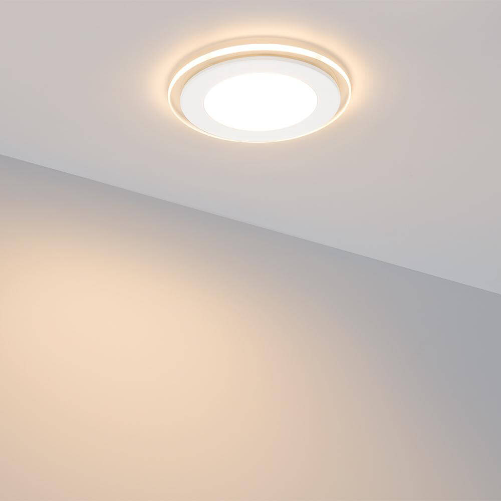 встраиваемый светодиодный светильник arlight lt-r96wh 6w day white 014928
