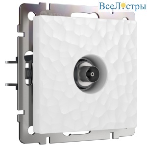 ТВ-розетка Werkel Hammer белый 4690389163067