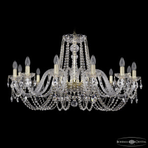 Подвесная люстра Bohemia Ivele Crystal 1402/12/360 G
