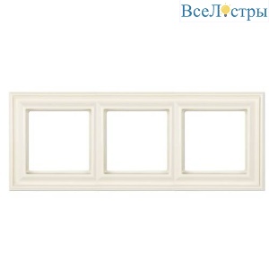 Рамка трехместная Jung EPD483