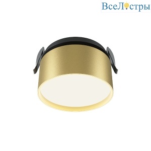 Встраиваемый спот Maytoni Onda DL024-12W4K-BMG