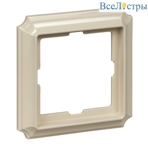Рамка 1-постовая Schneider Electric Merten Antique/Artec MTN483144