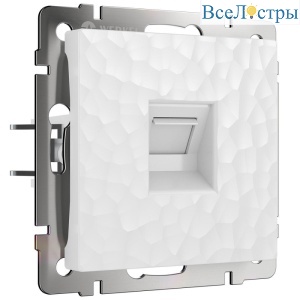 Розетка Werkel Hammer Ethernet RJ-45 белый W1281001 4690389163029