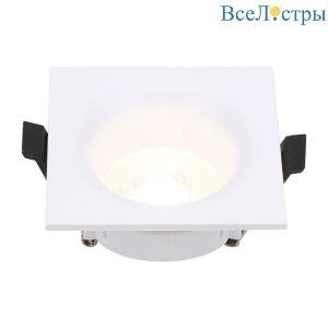 Встраиваемый светильник General GCL-MR16-SQ-WHITE 661288