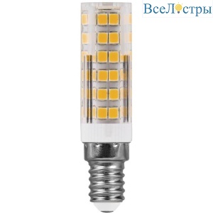 Лампа светодиодная Feron E14 7W 6400K прозрачная LB-433 25986