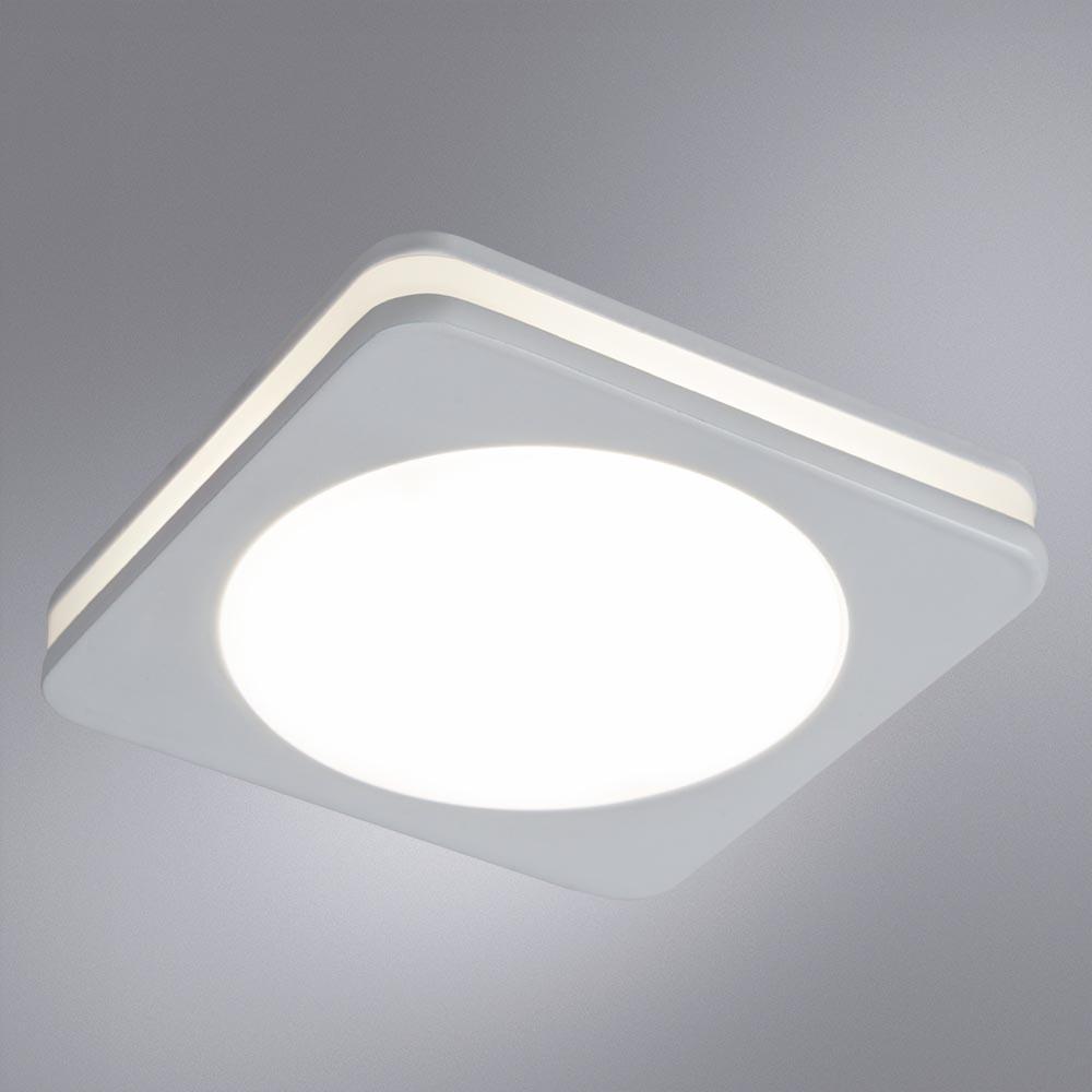 встраиваемый светодиодный светильник arte lamp tabit a8433pl-1wh