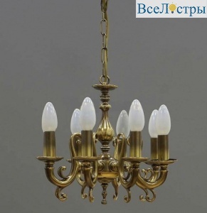 Подвесная люстра 936/8 GOLD BRONZE