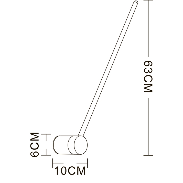 настенный светильник arte lamp polis a2027ap-1cc