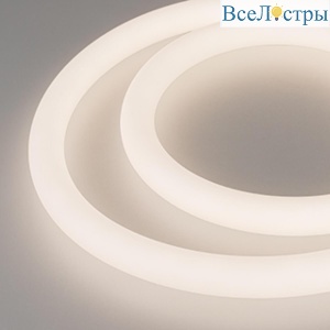 Гибкий неон Arligh 12,5W/m 336LED/m 2835SMD дневной белый 20M MOONLIGHT-TOP-A336-D25mm 48V Day4000 360deg 039439