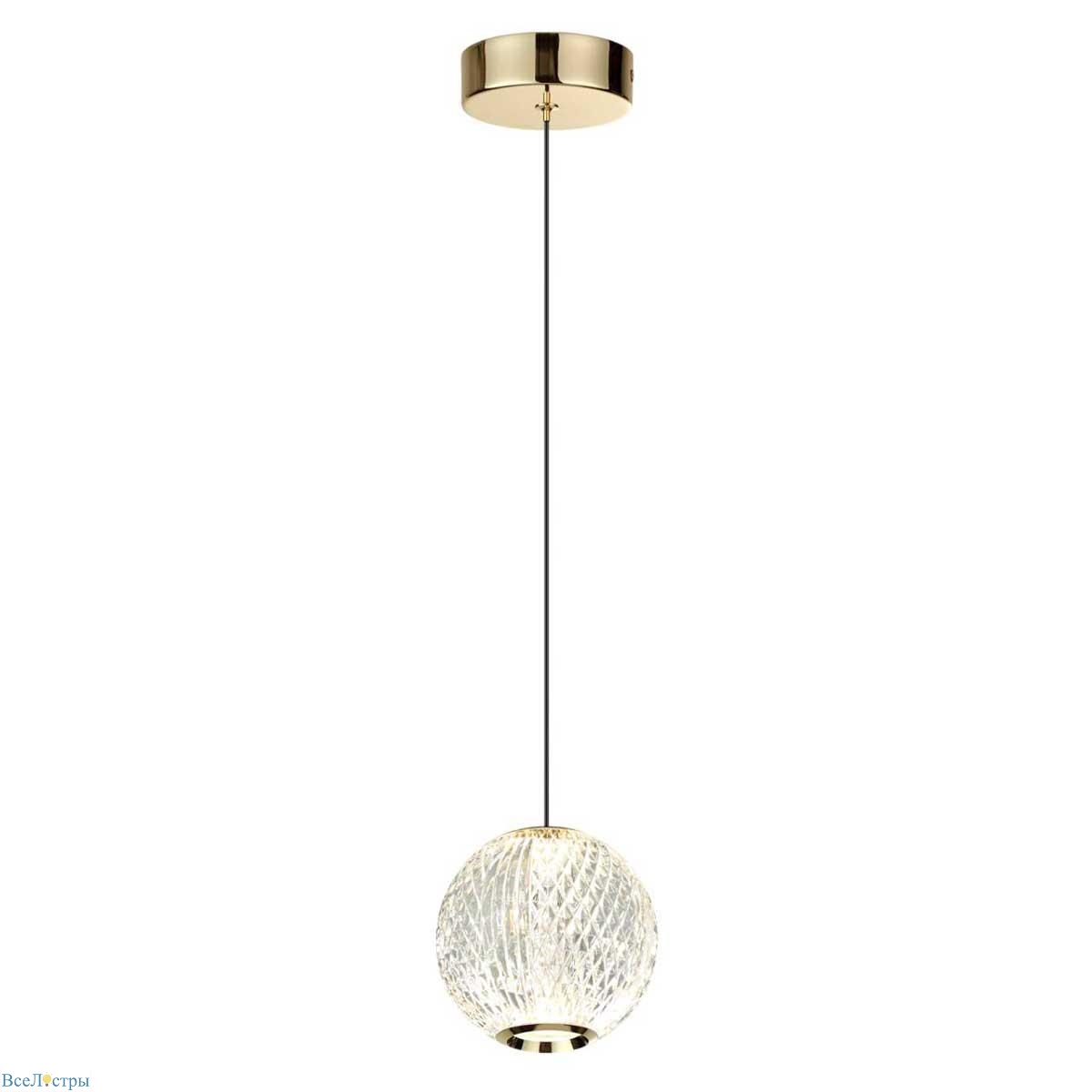 подвесной светильник odeon light crystal 5008/5la