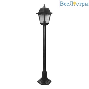 Уличный светильник Uniel UUL-A01T 60W/E27 IP44 BLACK SILVER
