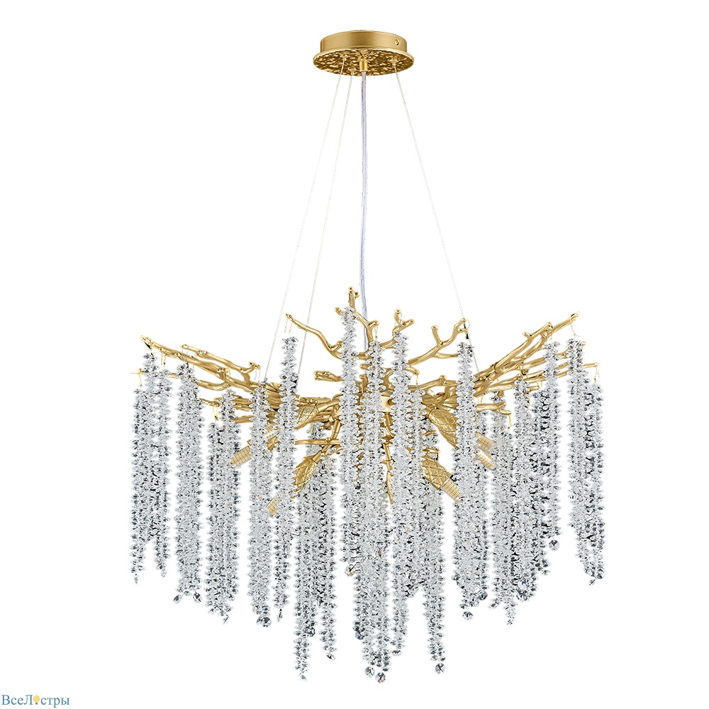 подвесная люстра divinare salice 3133/01 sp-8