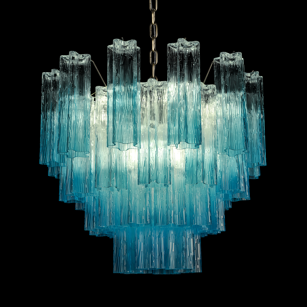 подвесная люстра loft it murano 10580/600 clear blue
