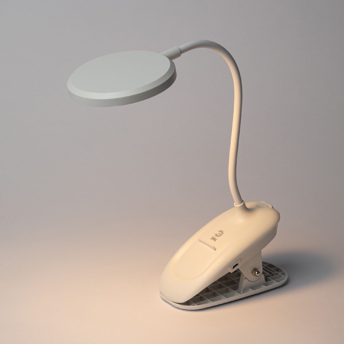 настольная лампа эра nled-513-6w-w б0057209