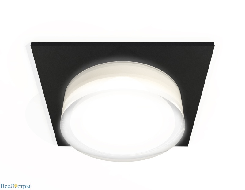 встраиваемый светильник ambrella light techno xc7632043 (c7632, n7160)