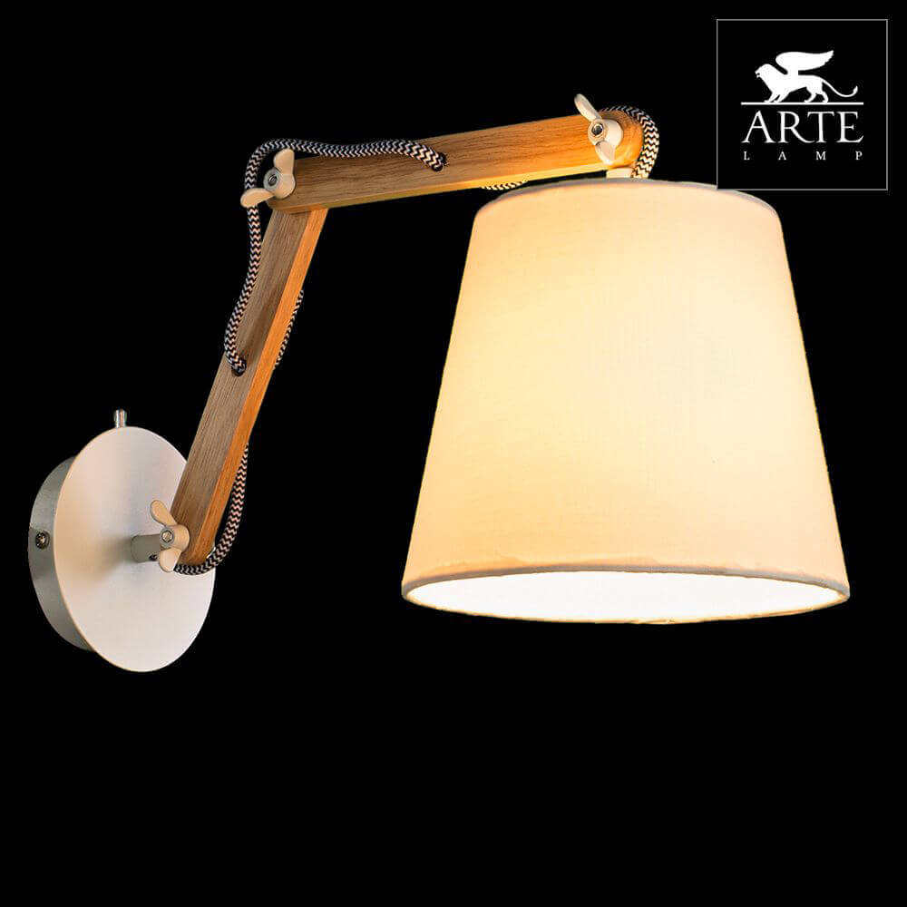 спот arte lamp pinocchio a5700ap-1wh