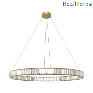 Подвесной светодиодный светильник Loft IT Crystal ring 10135/1000 Gold