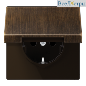 Розетка штепсельная Schuko Jung ME1520KIKLAT